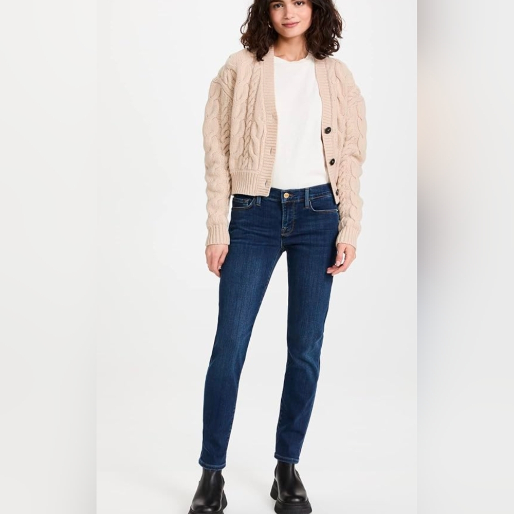 Frame Women's Le Garcon Skinny Mid Rise  Jean Sz 24